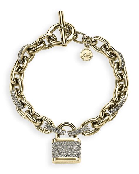 michael kors padlock bracelet|Michael Kors bracelet outlet.